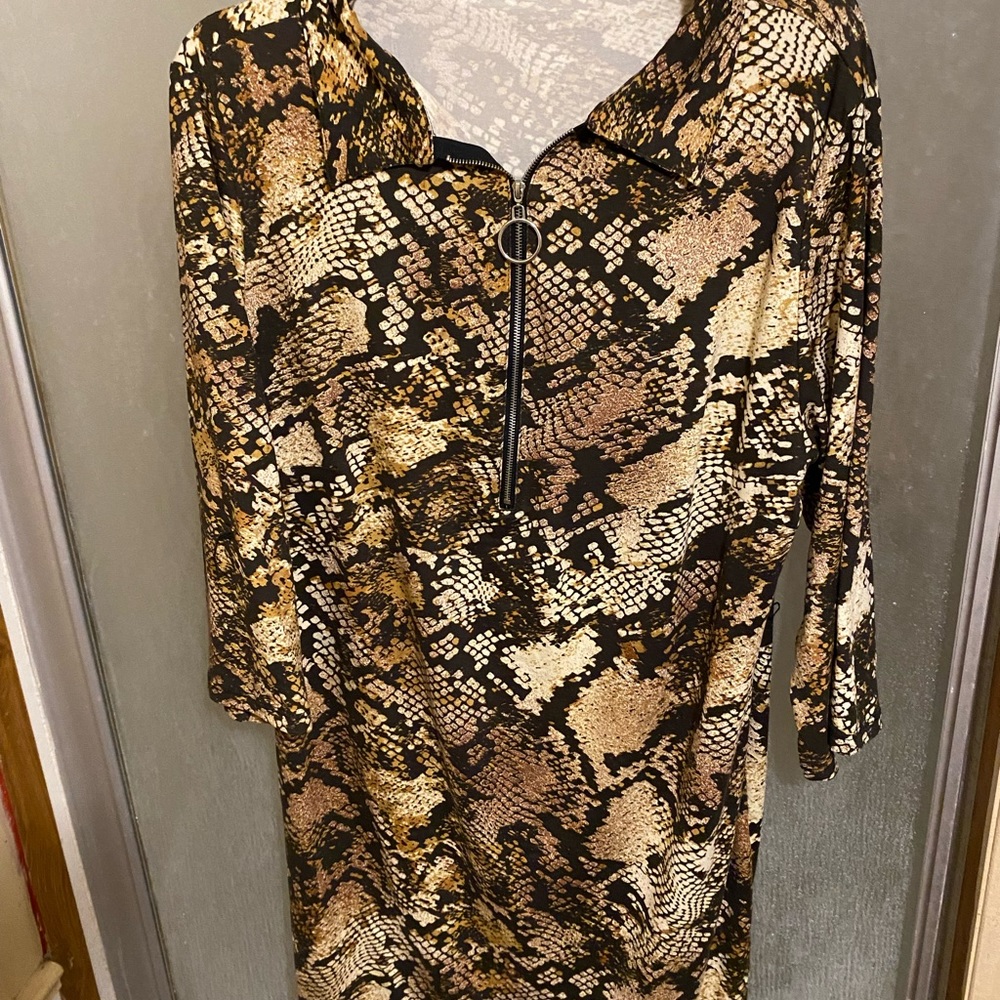 Absolutely It snakeskin dress!!